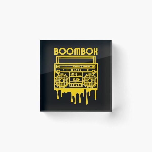 Item preview, Melting Boombox | Yellow designed and sold by UNK-Fatigues.