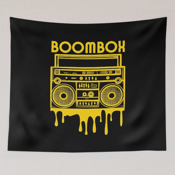 Item preview, Melting Boombox | Yellow designed and sold by UNK-Fatigues.