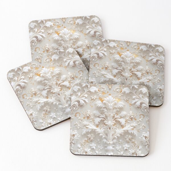 Item preview, Ornate Ivory and Gold Bas-Relief designed and sold by The Rabbit Cave.