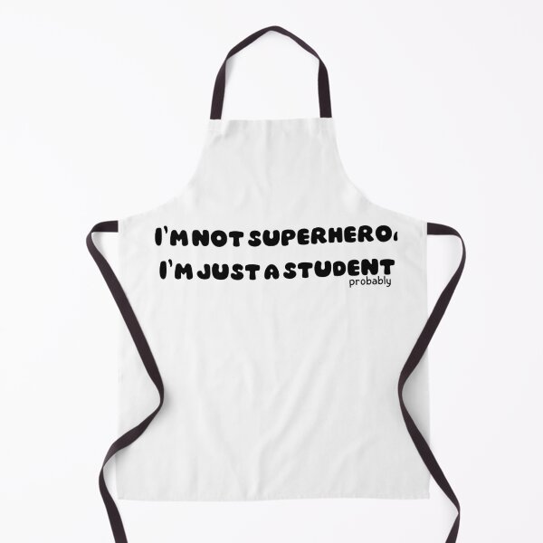 Item preview, I'm Not a Superhero I'm Just a Student Probably | Academic Humor Notebook Design | College Student Quote Art designed and sold by TialCorner.