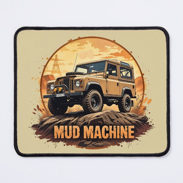 Item preview, Muddy 4x4 Beast Exploring Untamed Wild Terrain designed and sold by BorgSpareParts.