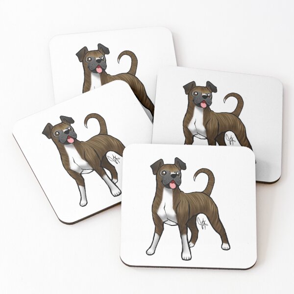 Item preview, Dog - Boxer - Brindle Natural designed and sold by Jennifer Stolzer.