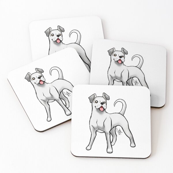 Item preview, Dog - Boxer - White Natural designed and sold by Jennifer Stolzer.