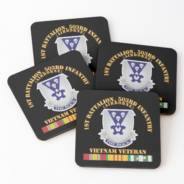 Item preview, Army - 1st Bn 503rd Infantry - Vietnam Veteran X 300 designed and sold by Military Insignia Products.