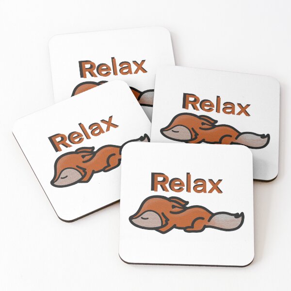 Item preview, Relaxing Fox Illustration – Cozy Woodland Animal Design designed and sold by AnnanArt.