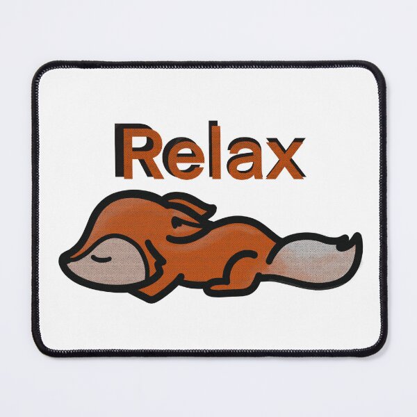 Item preview, Relaxing Fox Illustration – Cozy Woodland Animal Design designed and sold by AnnanArt.