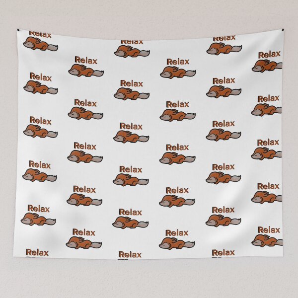 Item preview, Relaxing Fox Illustration – Cozy Woodland Animal Design designed and sold by AnnanArt.