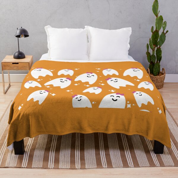 Item preview, Cute Ghost Illustration | Spooky Kawaii Halloween Design designed and sold by Pragatee.