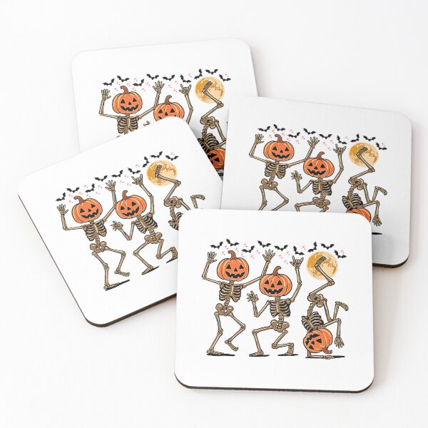 Item preview, Pumpkin Skeleton Dance Funny Halloween designed and sold by URGlden.