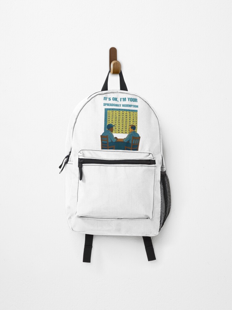 Thumbnail 1 of 3, Backpack, Spreadsheet redemption designed and sold by RacingCharts.