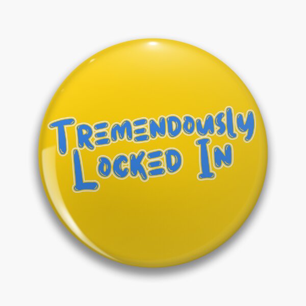Item preview, Tremendously Locked In (Yellow ALT 1) designed and sold by earl-of-fanwich.