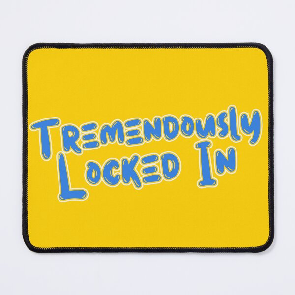 Item preview, Tremendously Locked In (Yellow ALT 1) designed and sold by earl-of-fanwich.