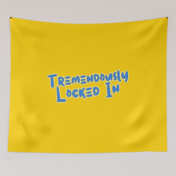 Item preview, Tremendously Locked In (Yellow ALT 1) designed and sold by earl-of-fanwich.