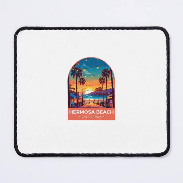 Item preview, Hermosa-Beach-Travel-Poster,-California designed and sold by TulipaGraphics.