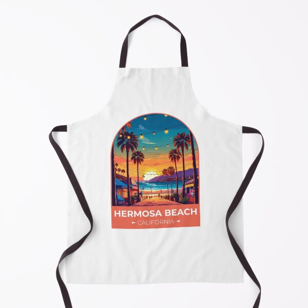 Item preview, Hermosa-Beach-Travel-Poster,-California designed and sold by TulipaGraphics.