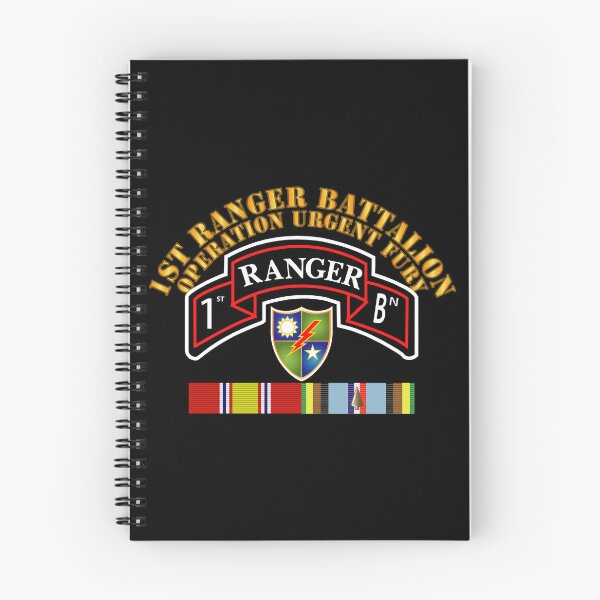 Item preview, Army - 1st Ranger Bn - Operation Urgent Fury w Svc Ribbons X 300 designed and sold by Military Insignia Products.