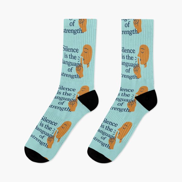 Item preview, Silence is the language of strength. designed and sold by ChernivtsiSkoda.