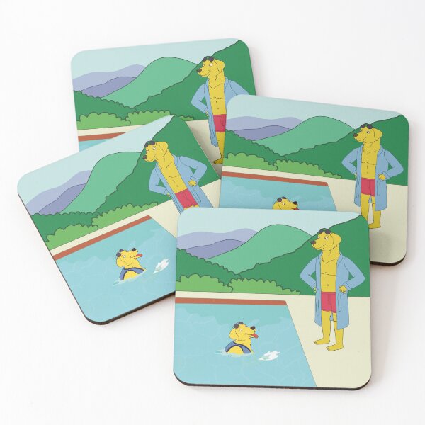 Item preview, He loves treading water Mr Peanutbutter designed and sold by theartsclubshop.