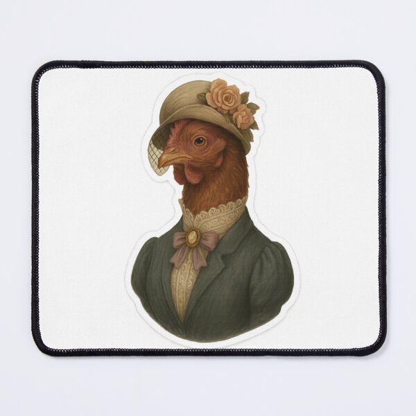 Item preview, The Victorian Young Hen – Royal Chickens Collection designed and sold by Lavoretty.