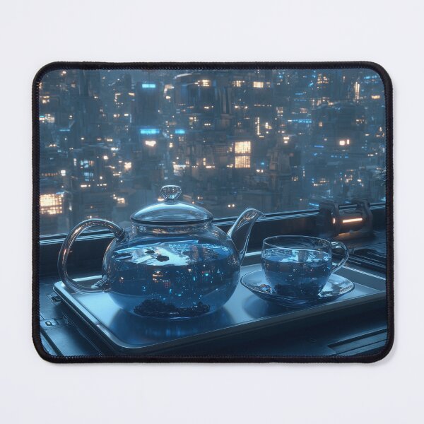 Item preview, Futuristic Tea by City Lights designed and sold by Dusk Atelier.