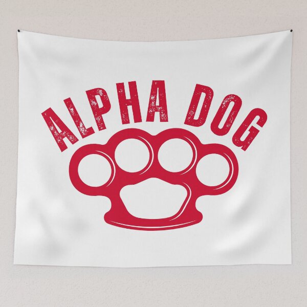 Item preview, Alpha Dog Brass Knuckles | Red designed and sold by UNK-Fatigues.