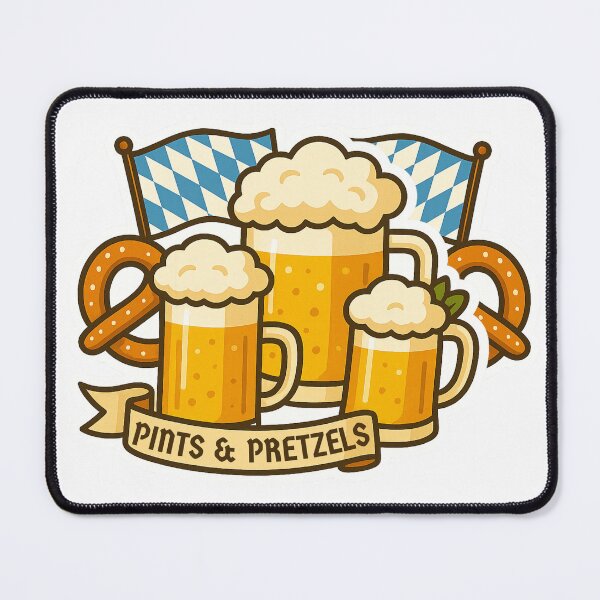 Item preview, Pints and Pretzels designed and sold by LewpyG.