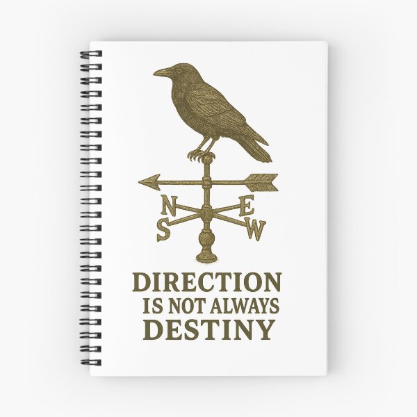 Item preview, Crow on Weather Vane – Direction Is Not Always Destiny designed and sold by CulturalCurios.