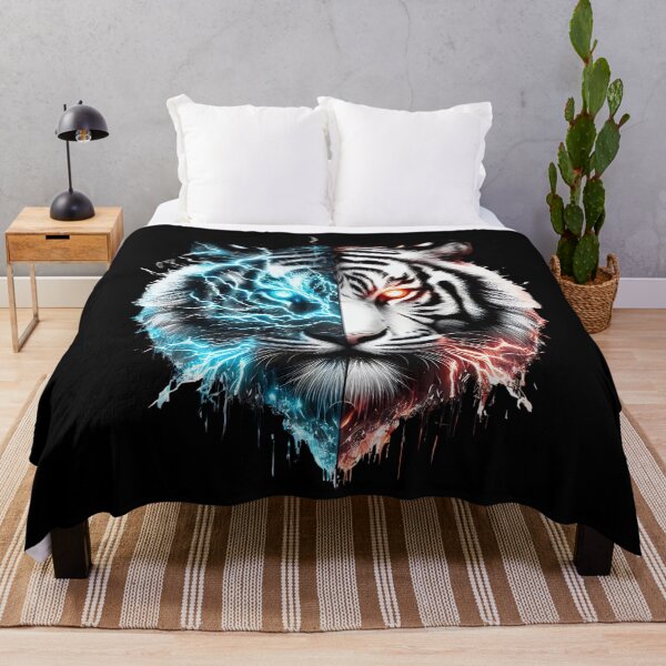 Item preview, Split Dimension Tiger Design designed and sold by Mark Cannon.