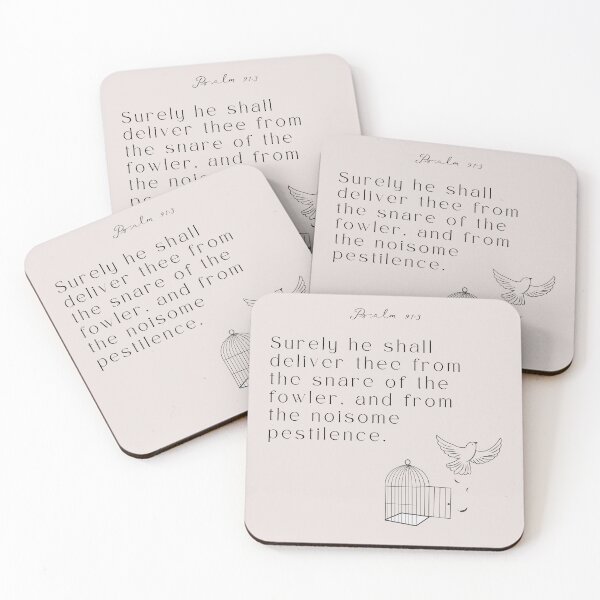 Item preview, Psalm 91:3 	 designed and sold by Undonemadenew.