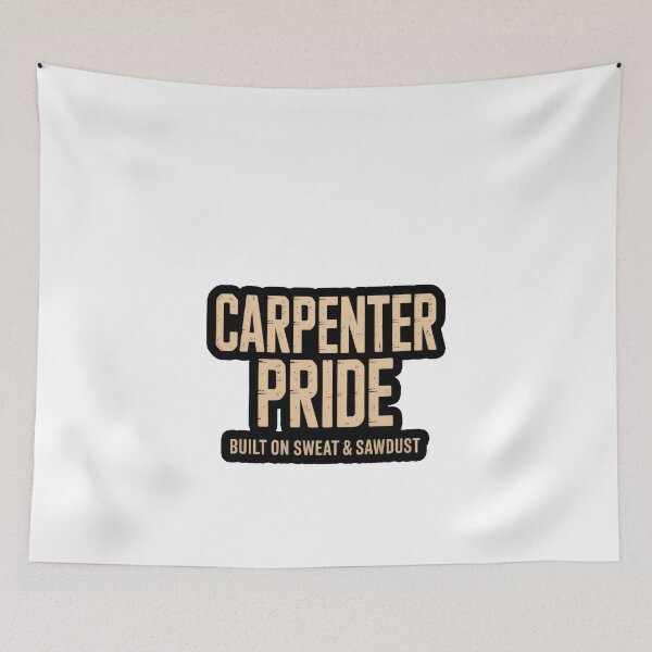 Item preview, Carpenter Pride T shirt Design designed and sold by Enea Kelo.