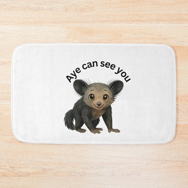 Item preview, Aye Can See You – Funny Aye-Aye Lemur Design designed and sold by GeoWild Designs.
