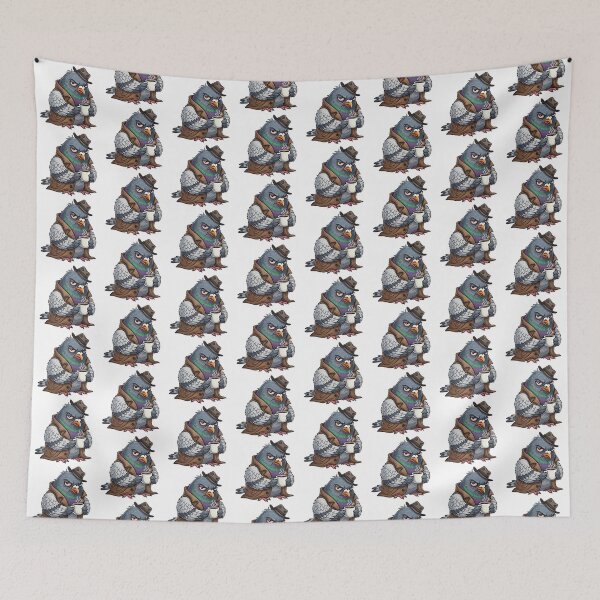 Item preview, Pigeons | Playful, Urban, and Feather-Filled Graphic Design designed and sold by Tw1nsAIArt.