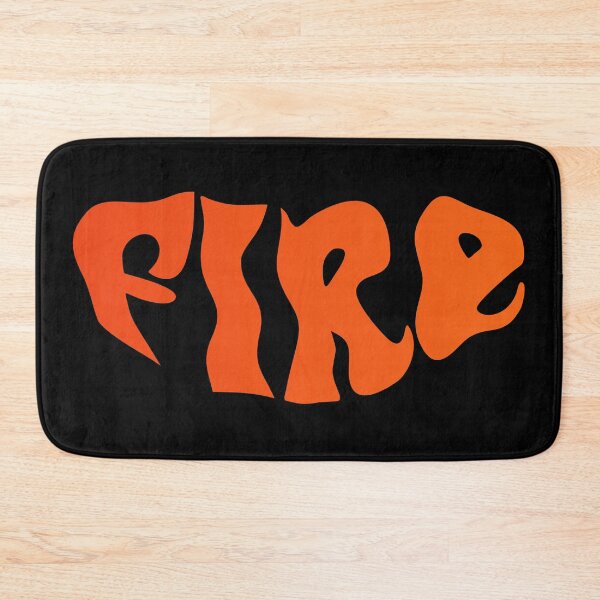 Item preview, FIRE – Bold Retro Typography Design | Streetwear Graphic designed and sold by 9morethan9®.