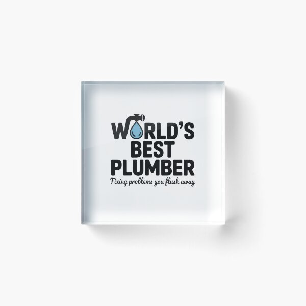 Item preview, World's Best Plumber designed and sold by Enea Kelo.