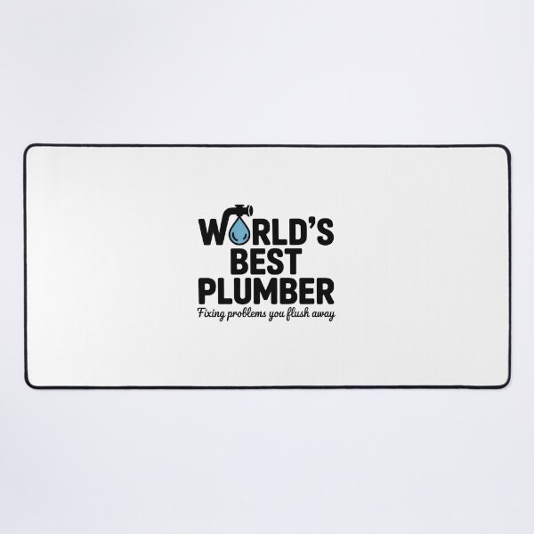Item preview, World's Best Plumber designed and sold by Enea Kelo.