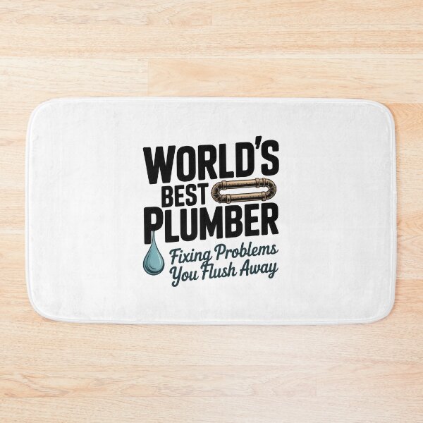 Item preview, World's Best Plumber designed and sold by Enea Kelo.