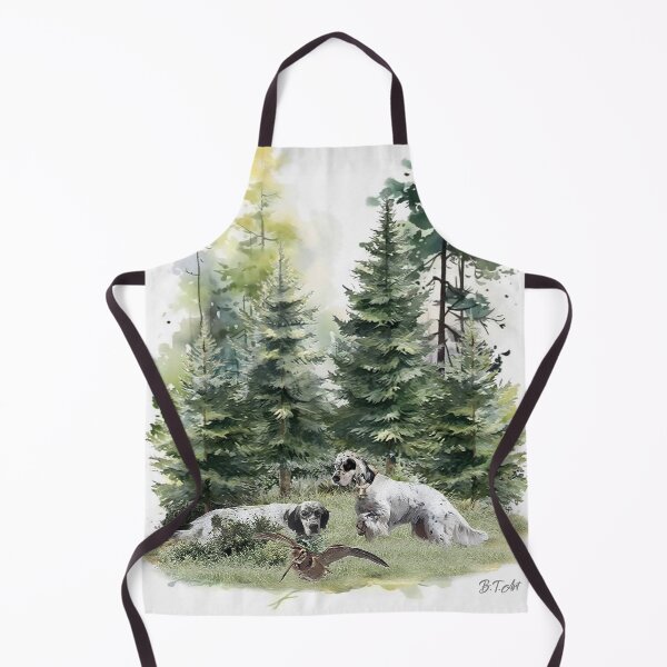 Item preview, Woodcock Hunting with Two Setters designed and sold by TammyHunterArt.