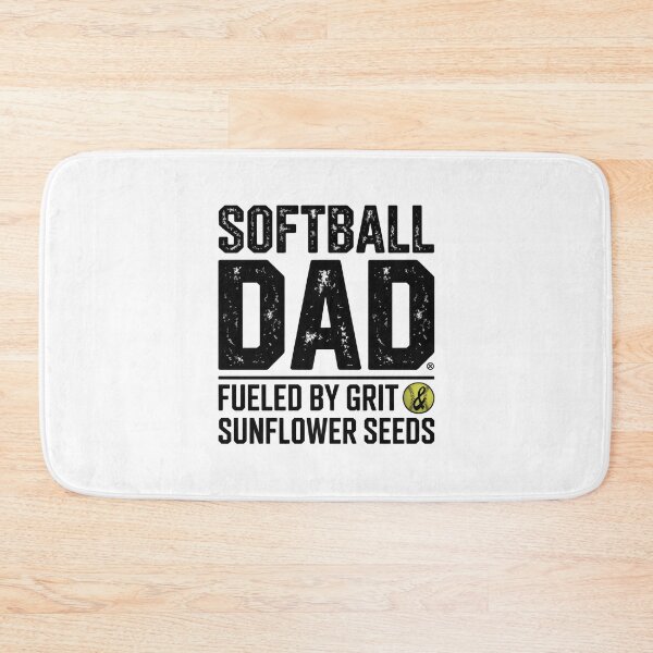Item preview, Softball Dad Fueled by Grit & Sunflower Seeds designed and sold by Enea Kelo.