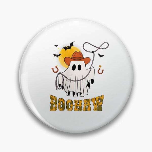 Item preview, Boo Haw, Funny Ghost Cowboy, Western Halloween, Spooky Fall, Country Girl designed and sold by URGlden.