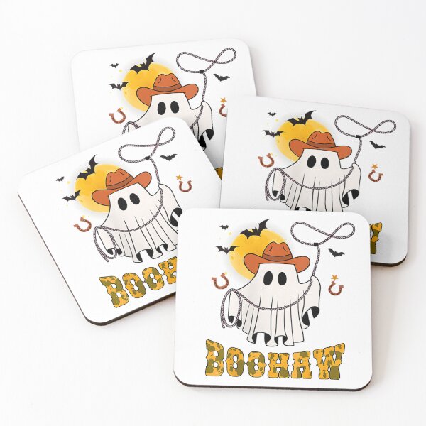 Item preview, Boo Haw, Funny Ghost Cowboy, Western Halloween, Spooky Fall, Country Girl designed and sold by URGlden.