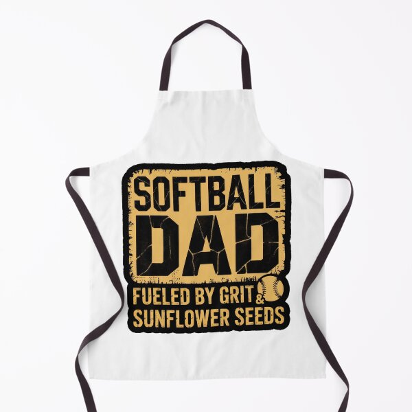 Item preview, Softball Dad Fueled by Grit & Sunflower Seeds designed and sold by Enea Kelo.