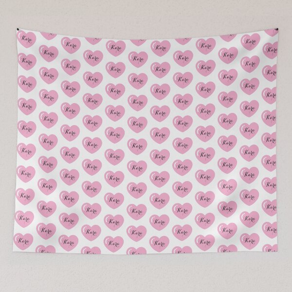Item preview, Kara name with Pink Heart  designed and sold by Monika Howarth.