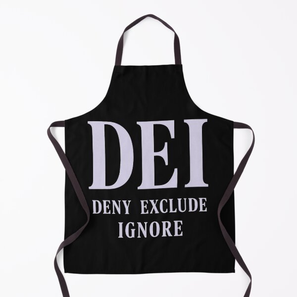 Item preview, DEI Sarcasm Acronym – Deny, Exclude, Ignore Bold Typography Design designed and sold by Item Geeks.