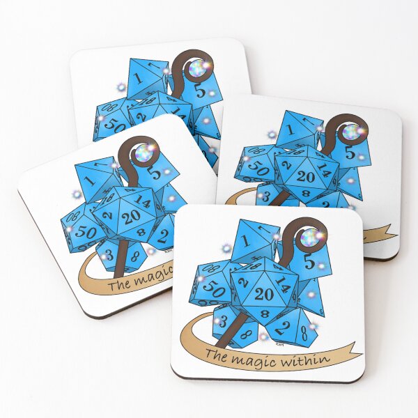 Item preview, Hechicero de dragones y mazmorras designed and sold by Rachel B Morton.
