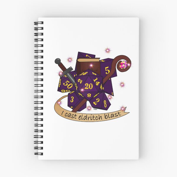 Item preview, Dungeons and Dragons Warlock designed and sold by Rachel B Morton.