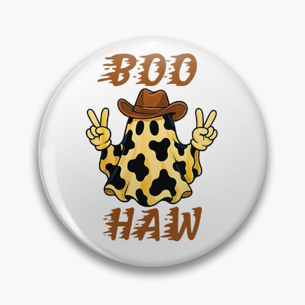 Item preview, Boo Haw Ghost Funny Halloween Cowboy Western designed and sold by URGlden.