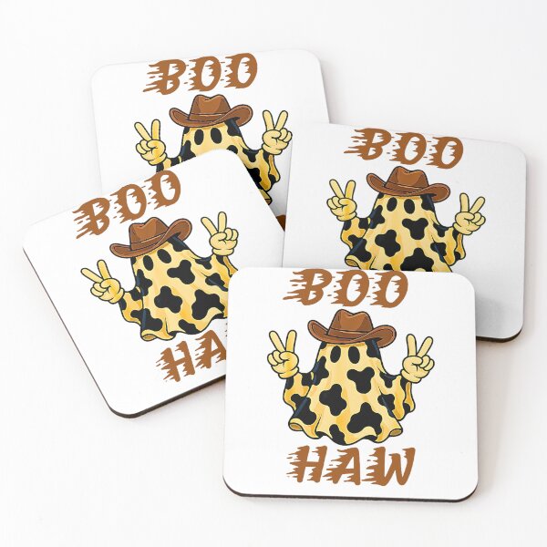 Item preview, Boo Haw Ghost Funny Halloween Cowboy Western designed and sold by URGlden.