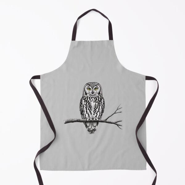 Item preview, Pointillism Owl – Detailed Ink Dot Illustration  designed and sold by Dino-Lune.