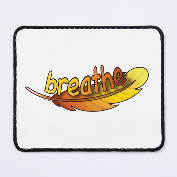 Item preview, "Breathe" feather design inspired by Celeste designed and sold by Rachel B Morton.