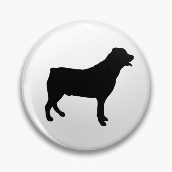 Item preview, Rottweiler Silhouette designed and sold by AutuminaArt.